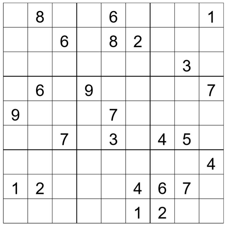 sudoku très difficile