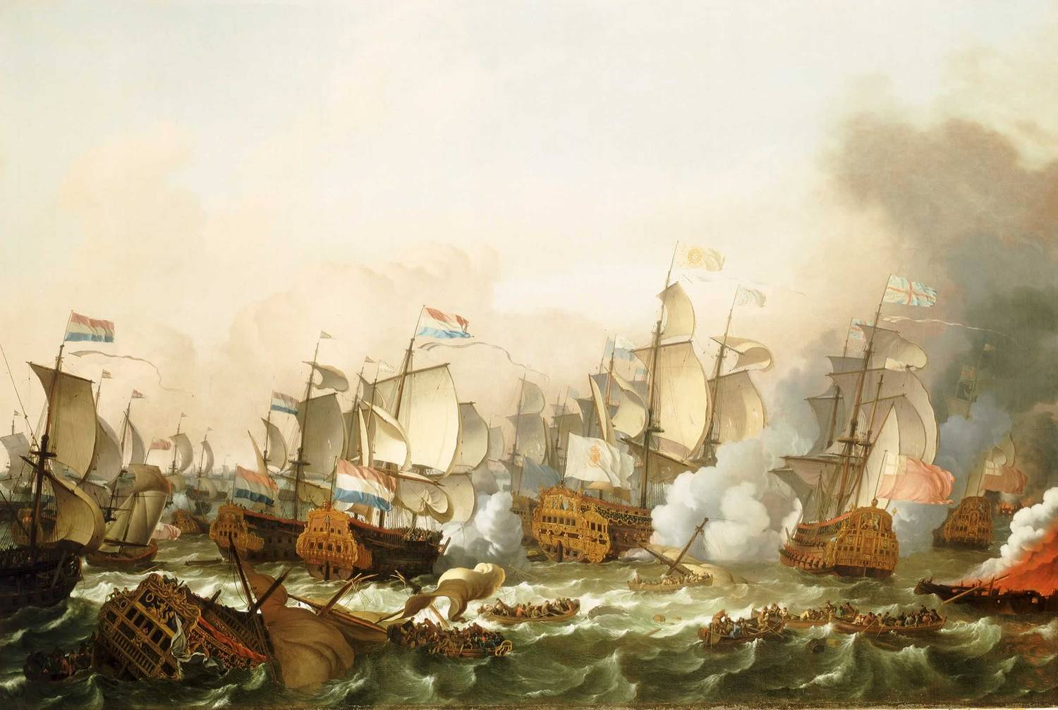 23 octobre 1702, bataille navale de la baie de Vigo.