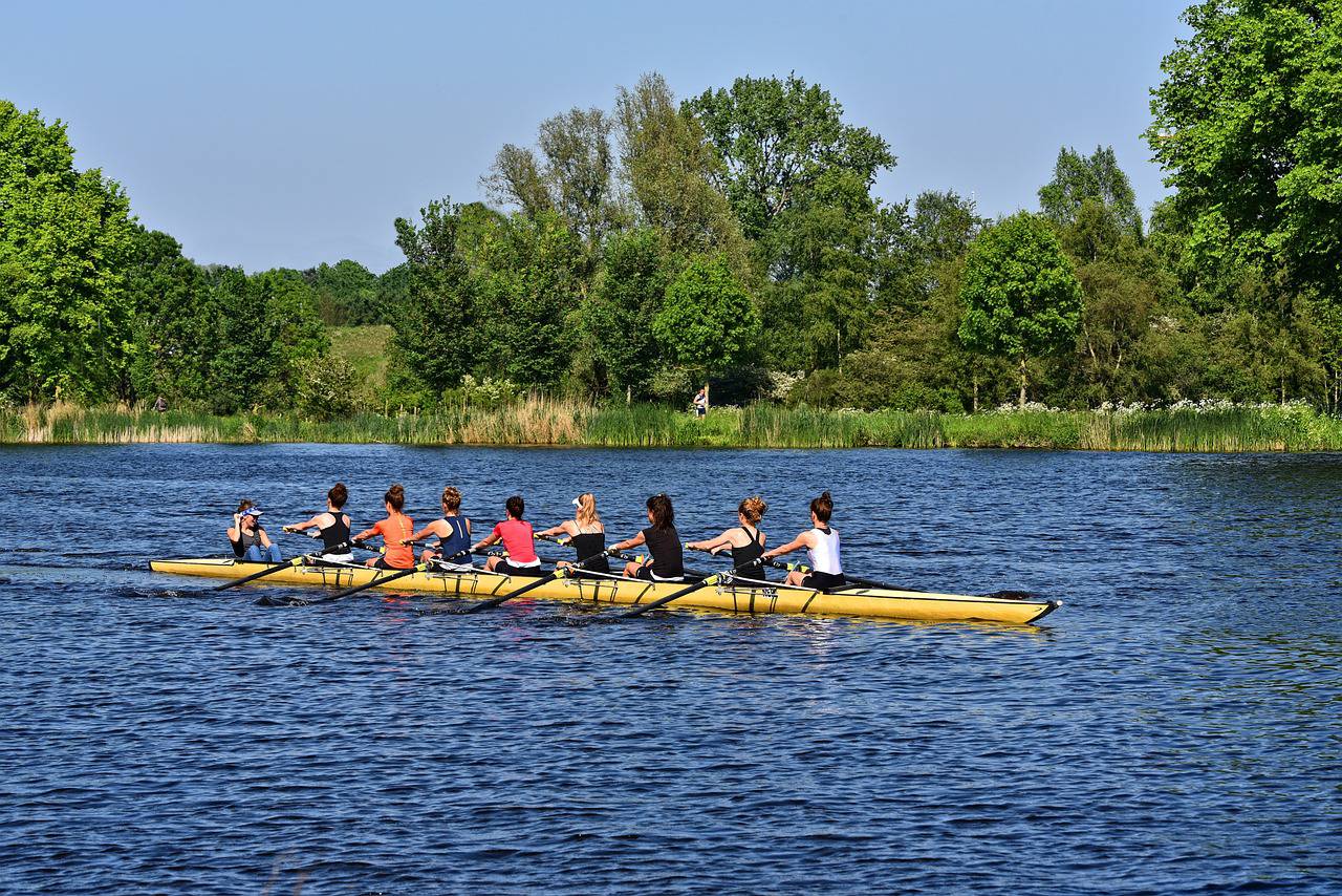 Base d'Aviron du lac Saint-Cassien ;  journée portes ouvertes ; Nature ; Sport ; Montauroux. Rowing base of Lake Saint-Cassien; open day; Nature ; Sport ; Montauroux.