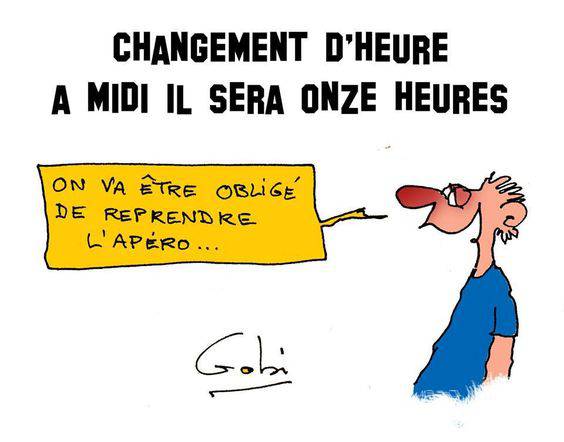 Changement d'heure ; Heure d'été ; le dimanche le plus court de l'année