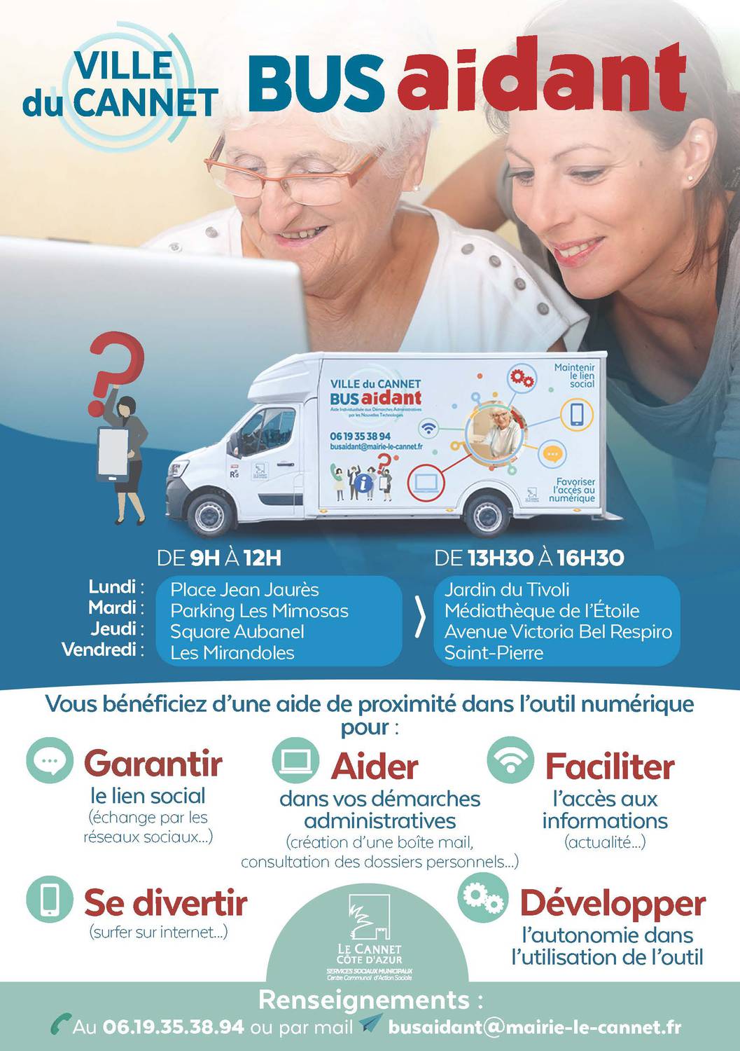 Bus AIDANT ; Le Cannet