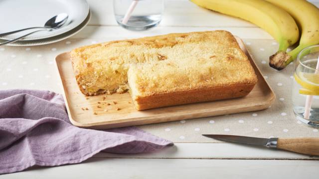 Fondant aux bananes et noix de coco