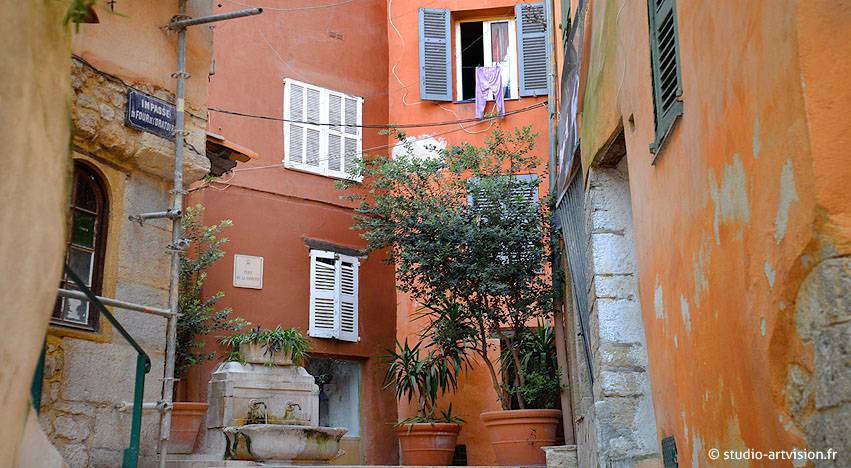 Les travaux de l’Ilot Médiathèque sud ; Grasse ; Jérôme Viaud ; Rénovation ;