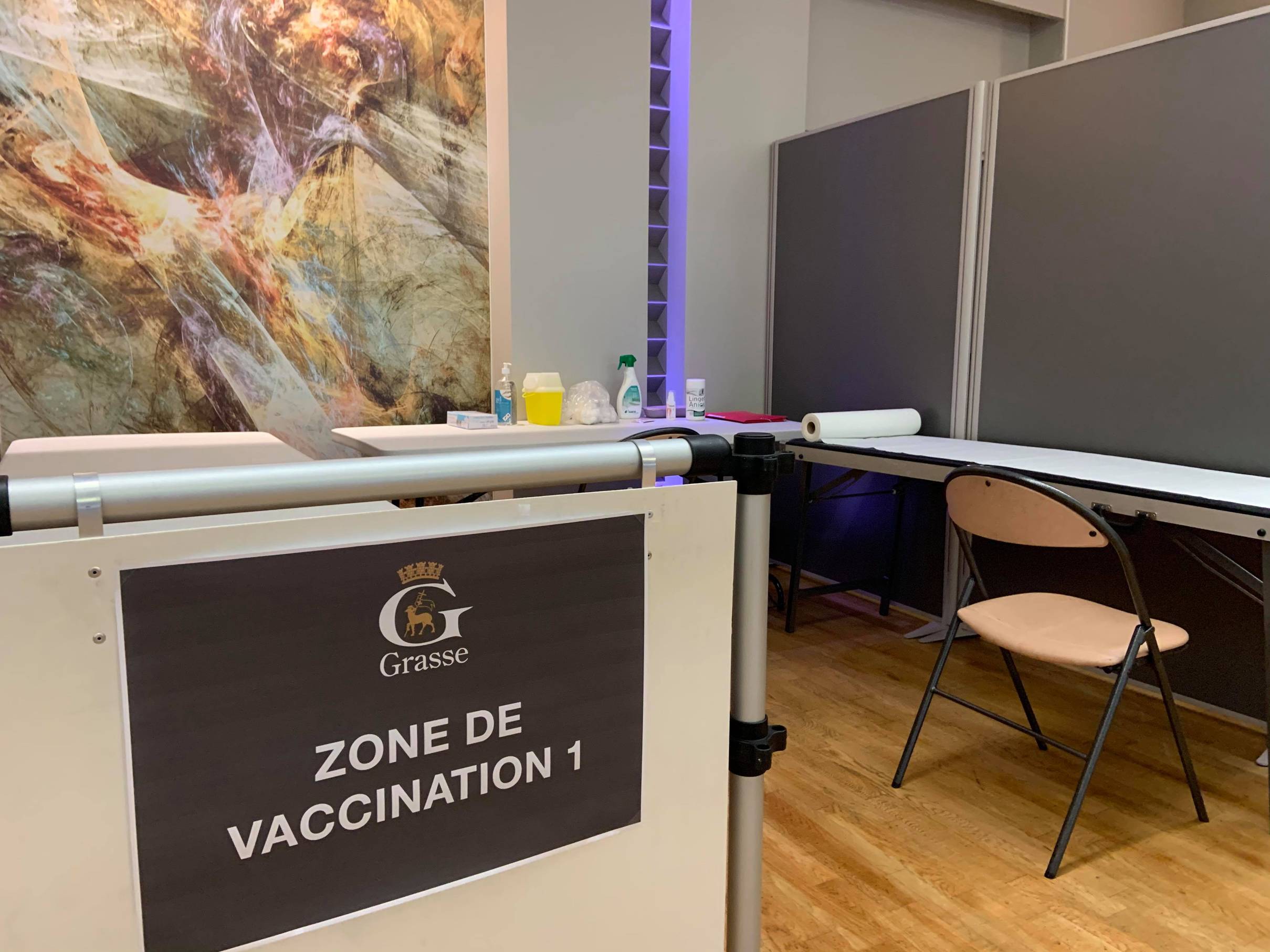 Grasse : le centre de vaccination sera opérationnel dès lundi prochain