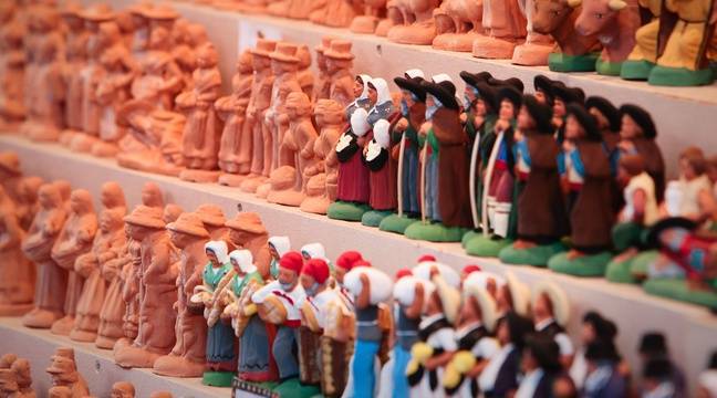 1ère foire aux santons et aux crèches; Cours Honoré Cresp; Grasse; Jérôme Viaud.