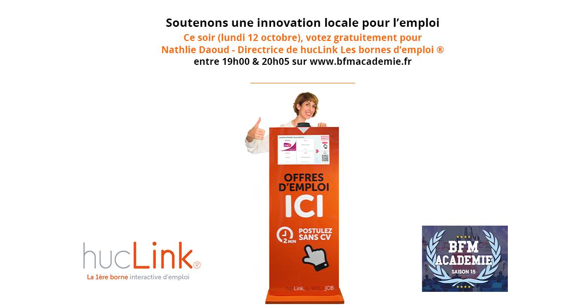 Concours BFM Académie : HucLink en finale !