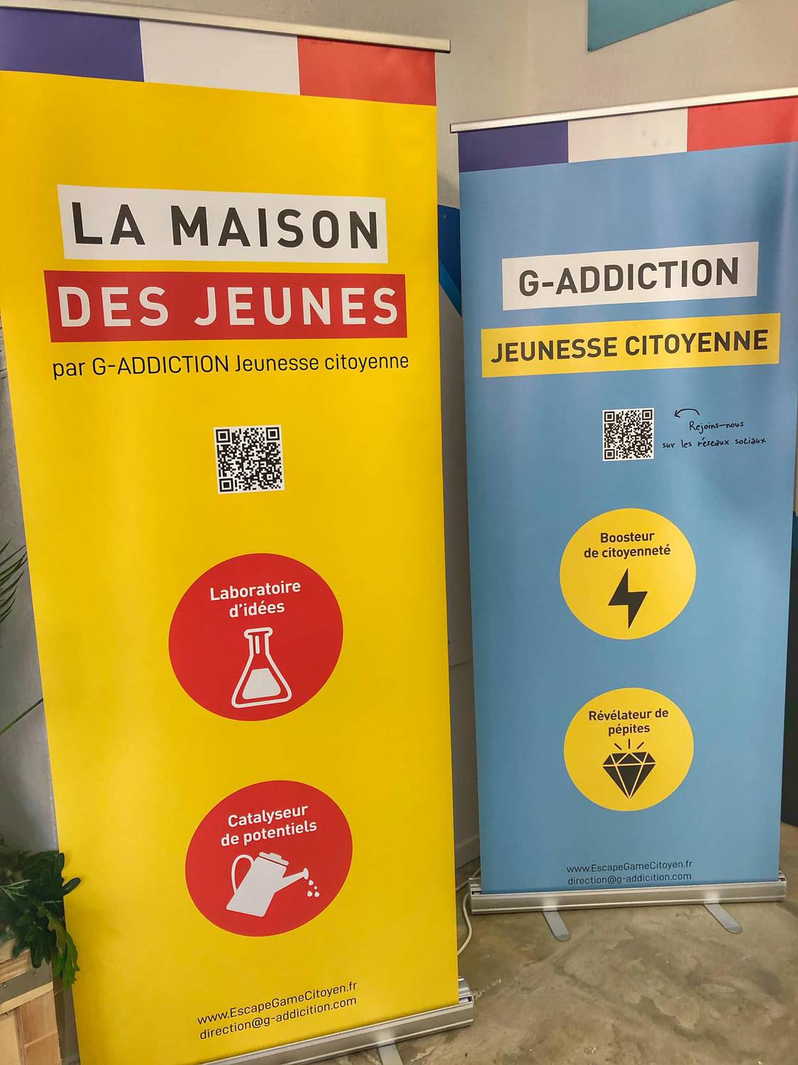 Maison des Jeunes ; Grasse ; Jérôme Viaud ; GAddiction,