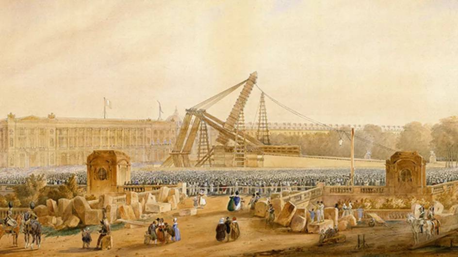 obélisque de la Concorde; Paris; Louxor; Ramsès II; Mehmet Ali