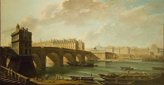 Henri III; première pierre; pont Neuf; île de la cité; Unesco; Baptiste Androuet du Cerceau