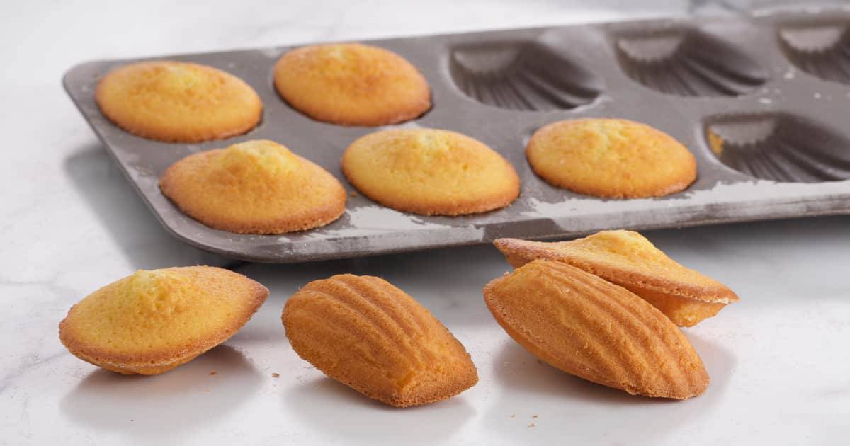 Madeleines au citron