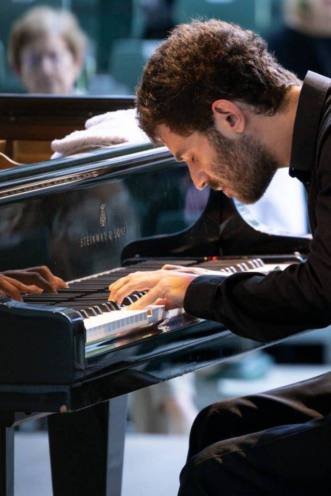 Concert de Poche ; Adam Laloum, piano et Raphaël Sévère, clarinette ; Terrasse des Arts ; Châteauneuf de Grasse