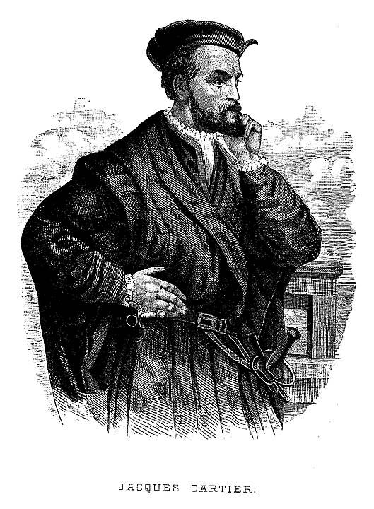 20 avril 1534, Jacques Cartier, part de Saint-Malo,