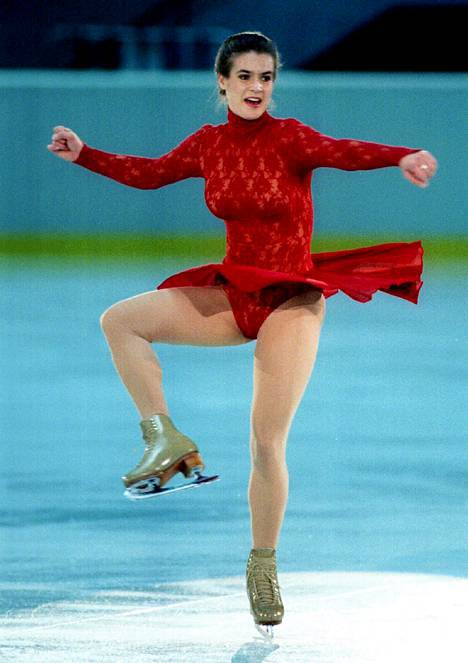 La patineuse Katarina Witt reçut…