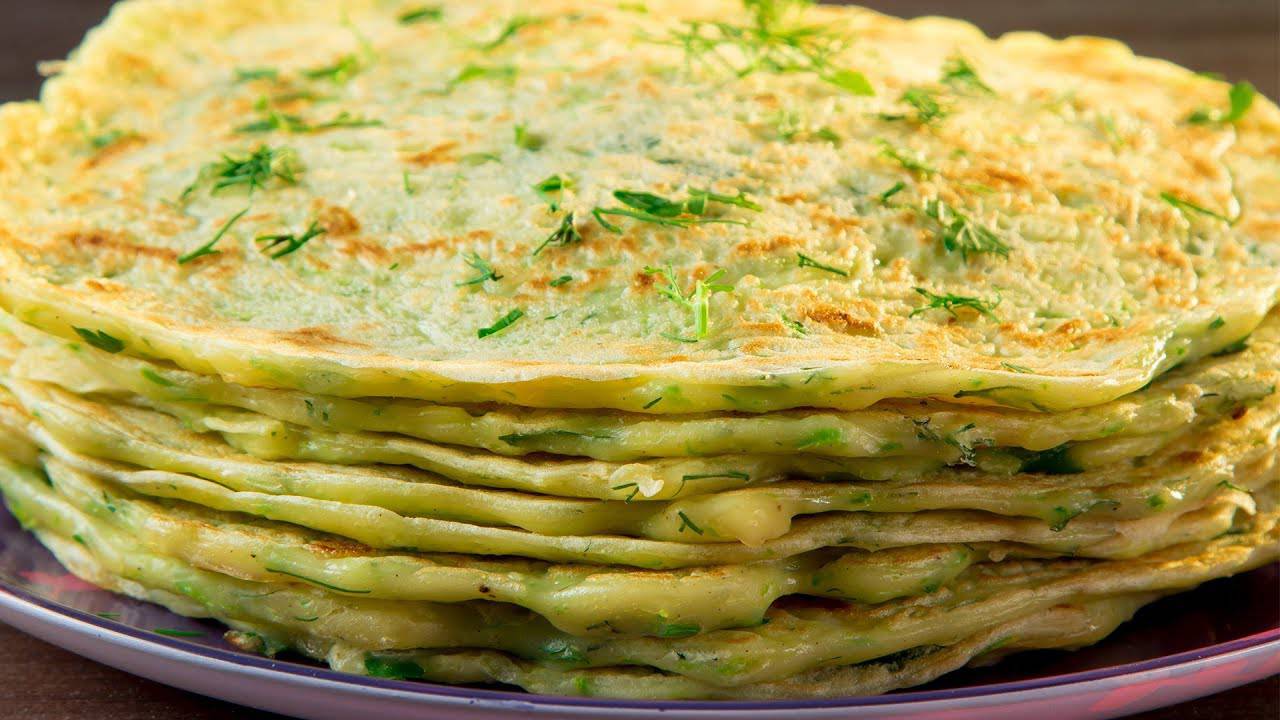 Crêpes de courgette