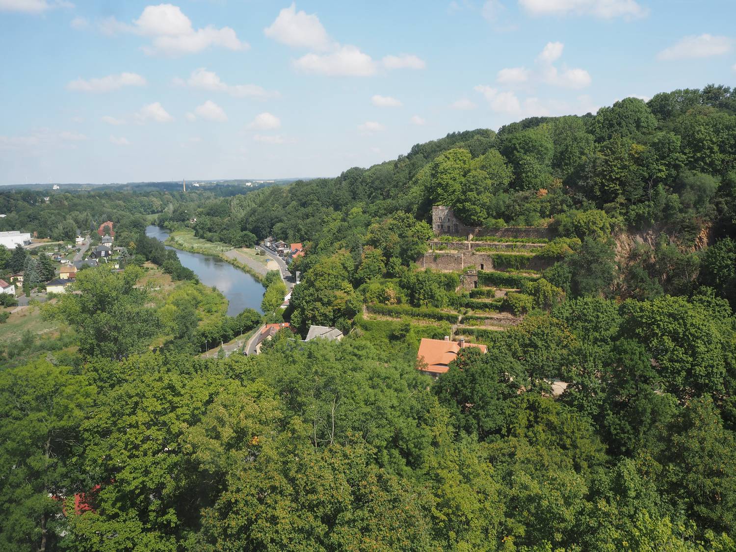 Château Choltitz ; évasion ;  Coq de Colditz ; maison natale Johann-David-Köhler-Haus  : forêt Saxe