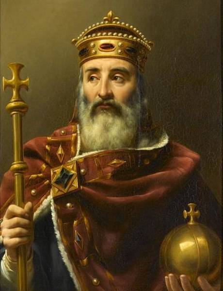 25 décembre 800, Charlemagne est...