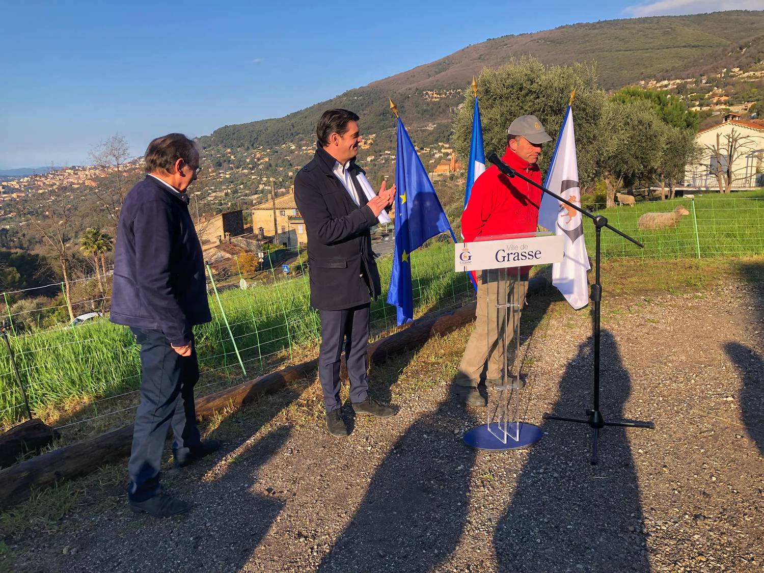 Des Ânes à Opio, et des Moutons à Grasse ; Jérôme Viaud ; Roger Missenti ; Philippe De Racco