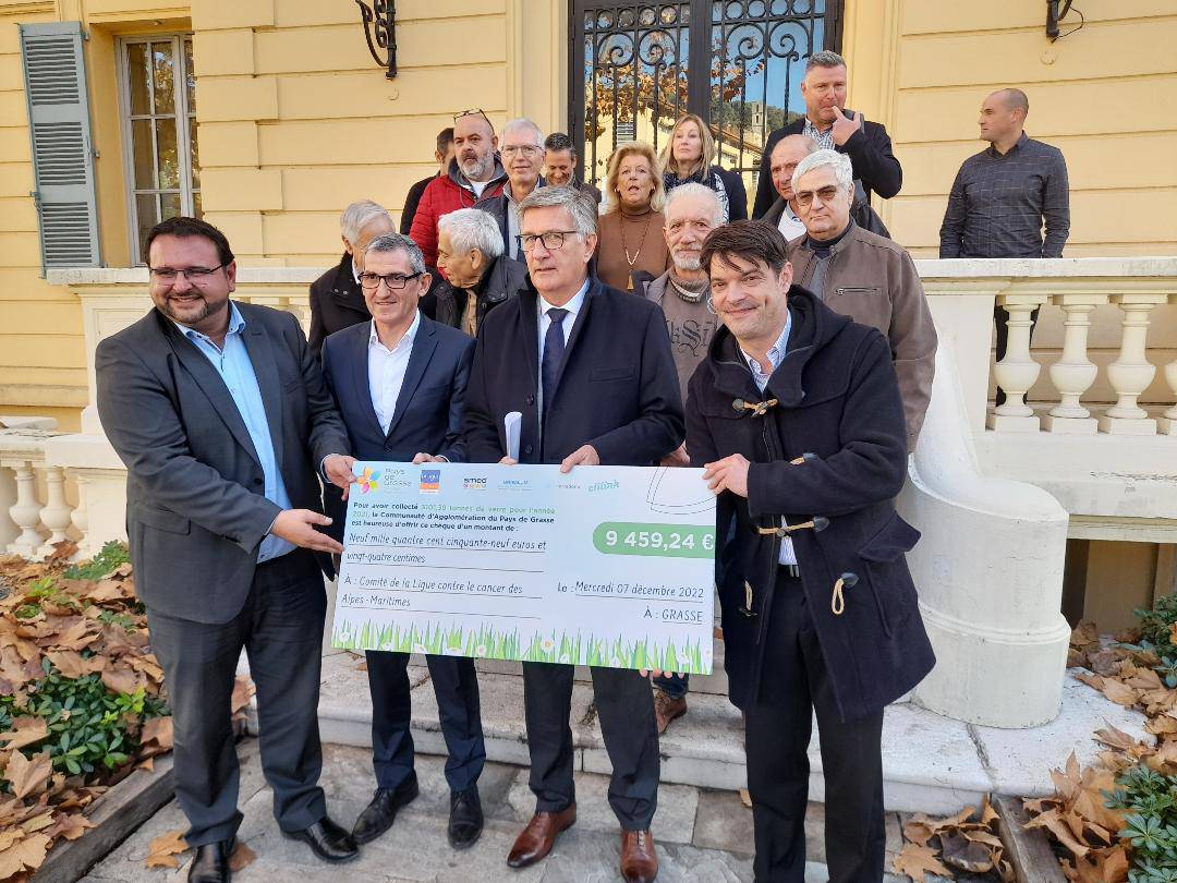 Le verre contre le cancer ; Pays de Grasse ; Jérôme Viaud ; Terra Dona ; Cliiink ;