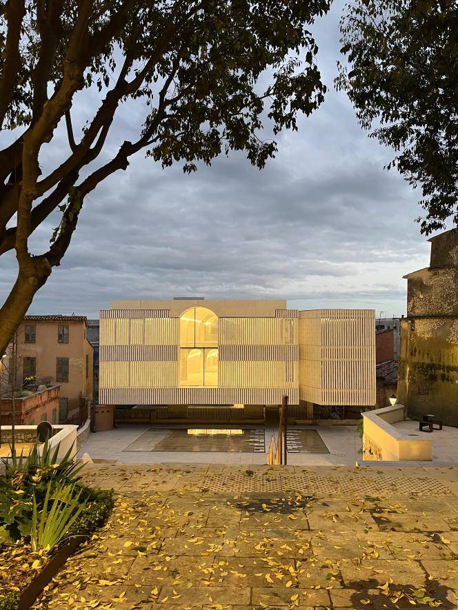 Médiathèque Charles Nègre ; inauguration ; Grasse ; Jérôme Viaud ; Jean-Pierre Leleux ;