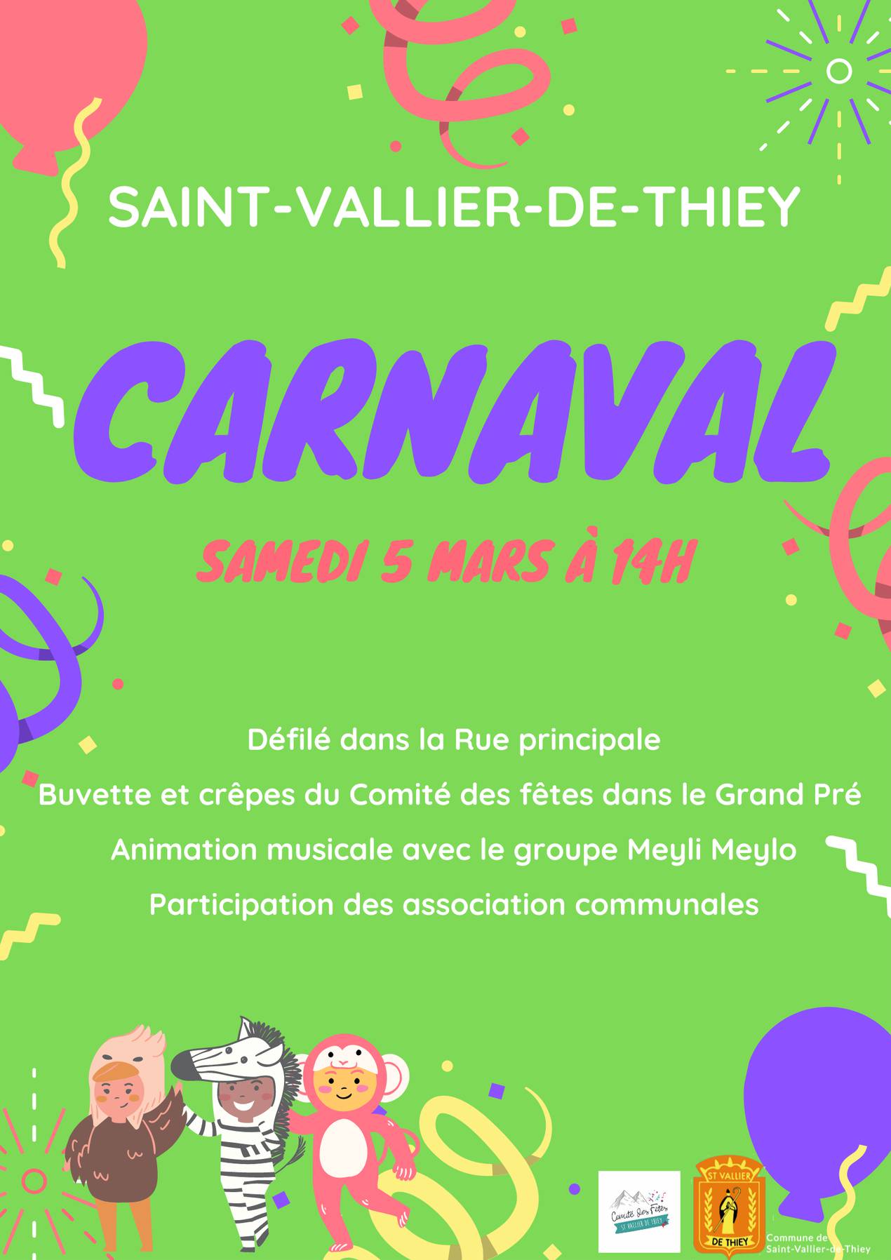 Carnaval ; Saint Vallier de Thiey