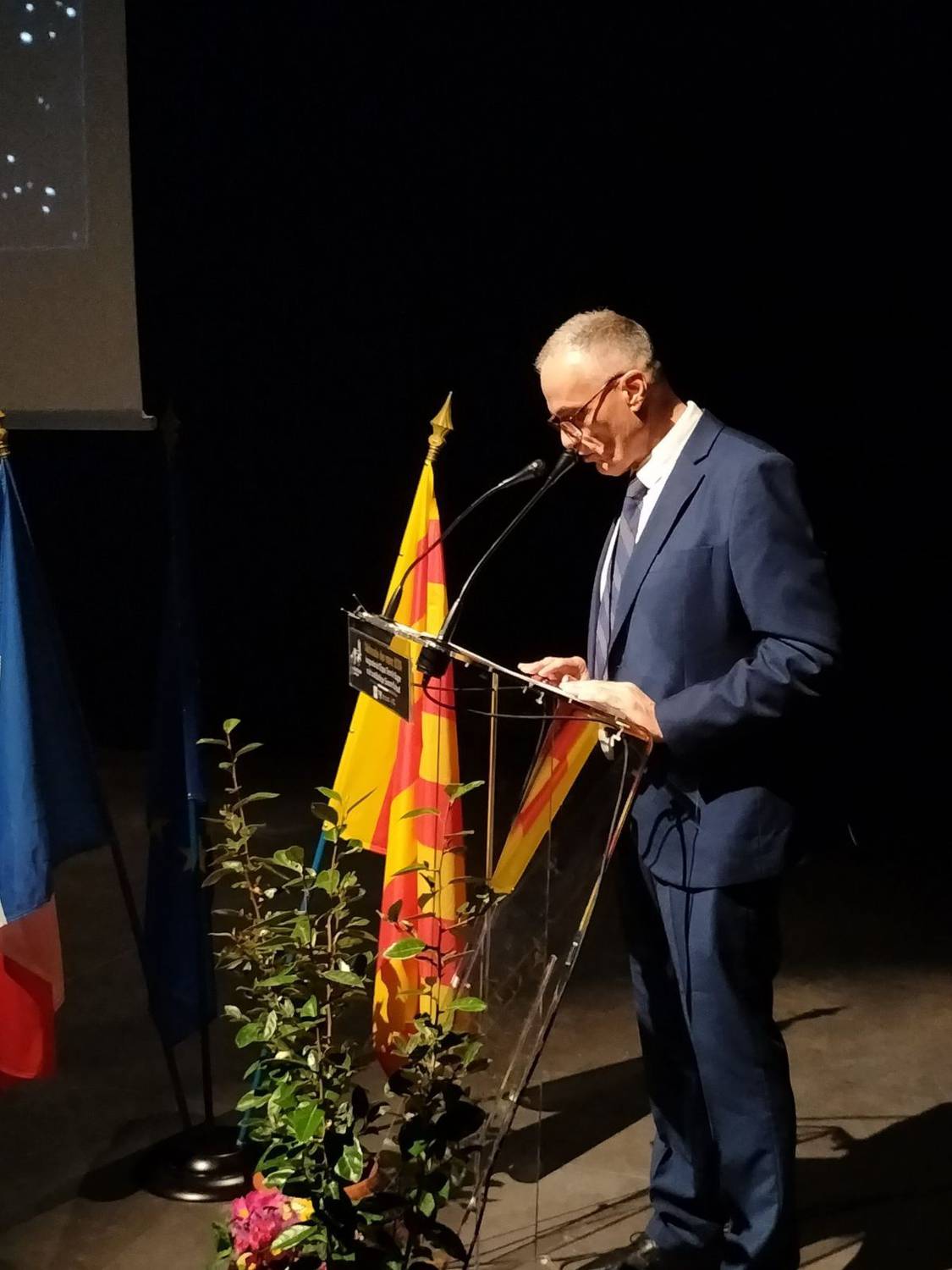 Inauguration de l’espace terre de Siagne Et de la médiathèque Simone Raybaud ; Jérôme Viaud ; Charles-Ange Ginesy ; Christian Zedet ; Bénédicte Lefeuvre ; Alexandra Borchio Fontimp ; Philippe Tabarot ; Jean-Marc Délia ; Renaud Muselier ; Michele Olivier ; Nicolas Grignon ;  Hervé Borel ; Jean-Christophe Demarte