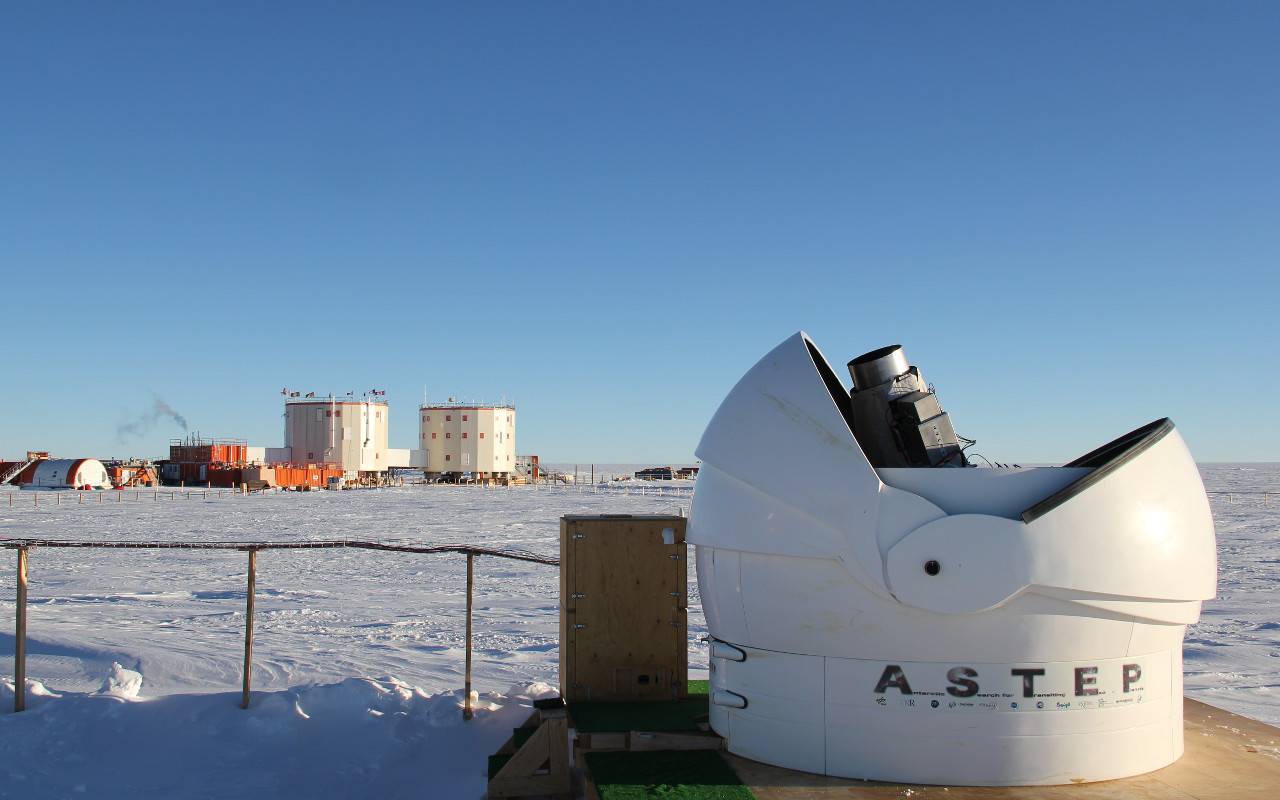 astronomes de l’Antarctique ; OCA ; Concordia en Antarctique ; l’Observatoire de la Côte d’Azur ; télescope ASTEP