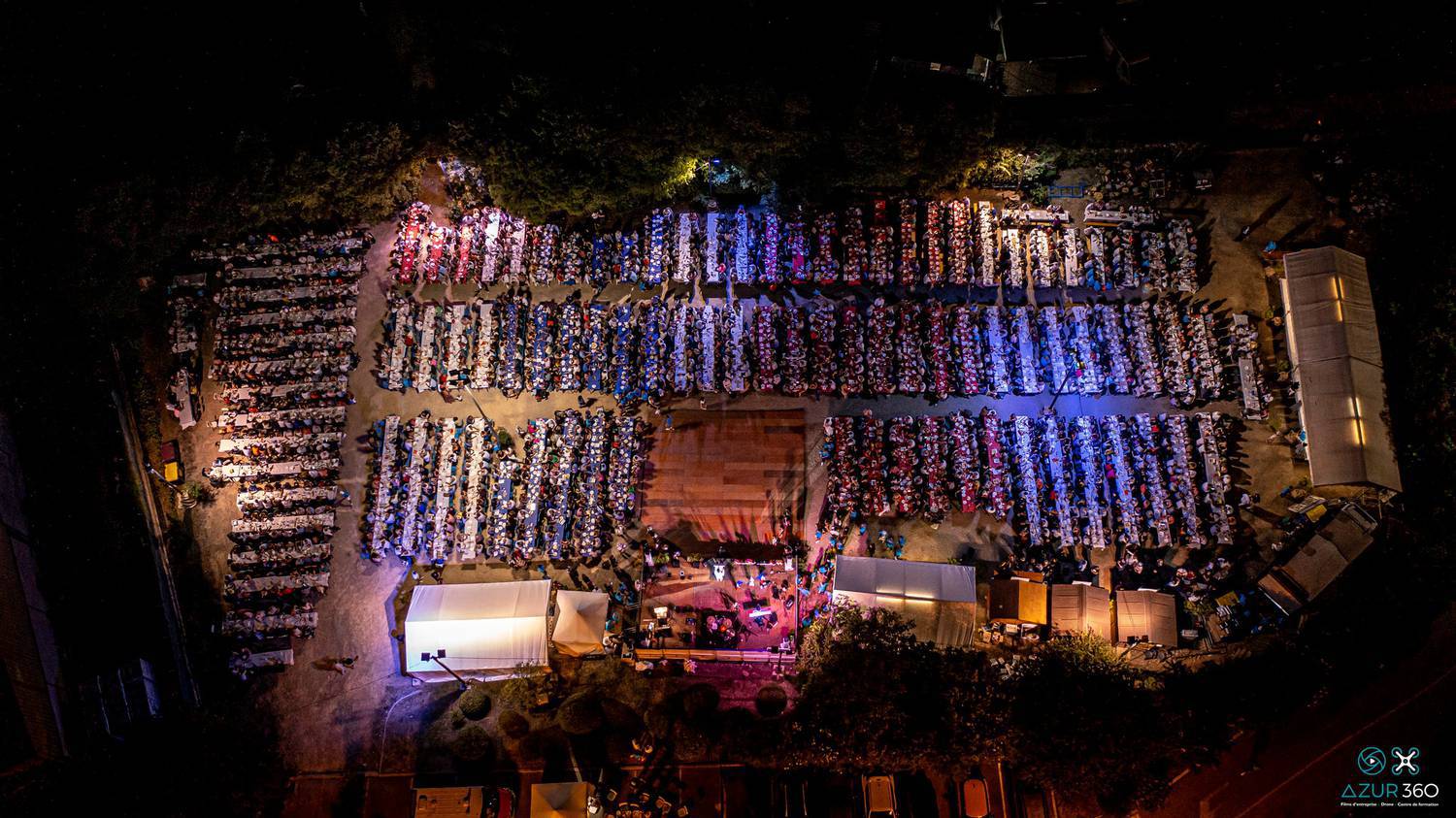 Soirée des Amis de Jérôme Viaud ; Grasse ; Jacques Chibois ; Centre Leclerc ; dîner provençal ; soirée d’été ; Tradition ; animation musicale.