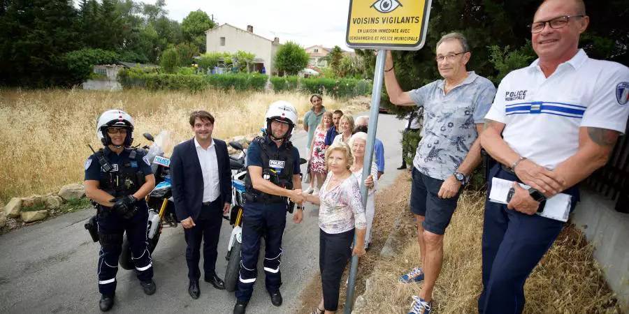 voisins  vigilants ; Grasse ; Jérôme Viaud ; Jean-Claude Geney