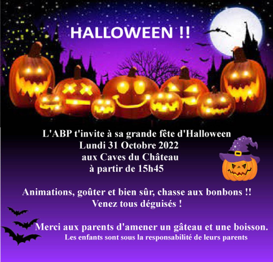 Halloween ; Le Bar sur Loup ; animations ; bonbons ; sorcières