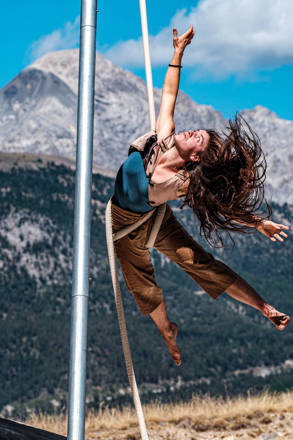 Stage de cirque ; compagnie Laskaskas ; Briançonnet ; EVSi Harpèges ; DRAC PACA :