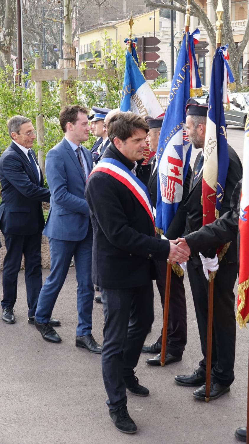 Journée d’hommage aux victimes du terrorisme ; Grasse ; Jérôme Viaud.