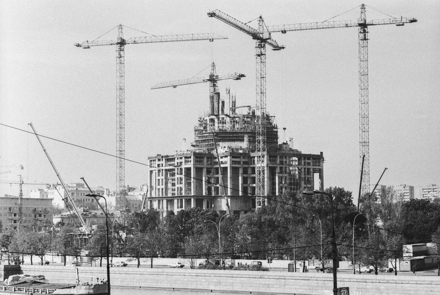 5 décembre 1931, la cathédrale du Christ-Sauveur de Moscou est Détruite sur ordre de Joseph Staline