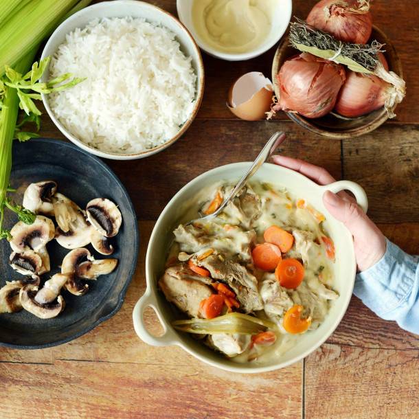 Blanquette de veau à l’ancienne