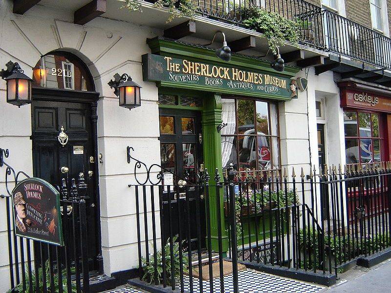 221B Baker Street; Sherlock Holmes; Arthur Conan Doyle