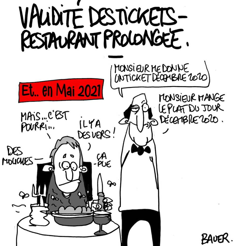 Prolongation de la validité des titres restaurants