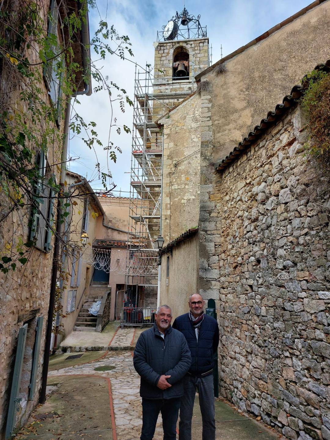 Le campanile de Châteauneuf ; Emmanuel Delmotte ; Restauration ; Rénovation ; Fondation du Patrimoine ; Dons ; Générosité