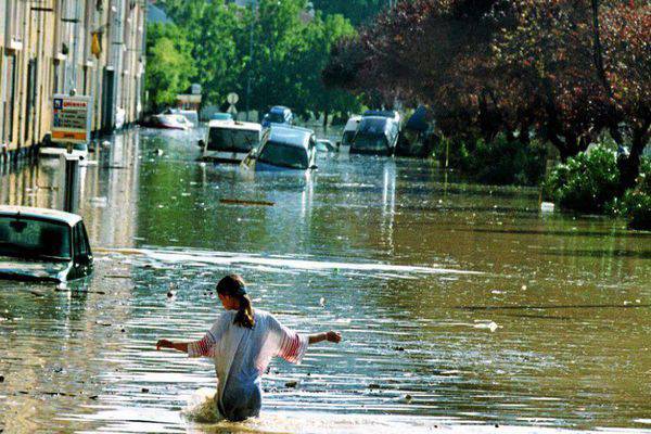 Après la pluie le beau temps. Inondation ; épisode Cévenols