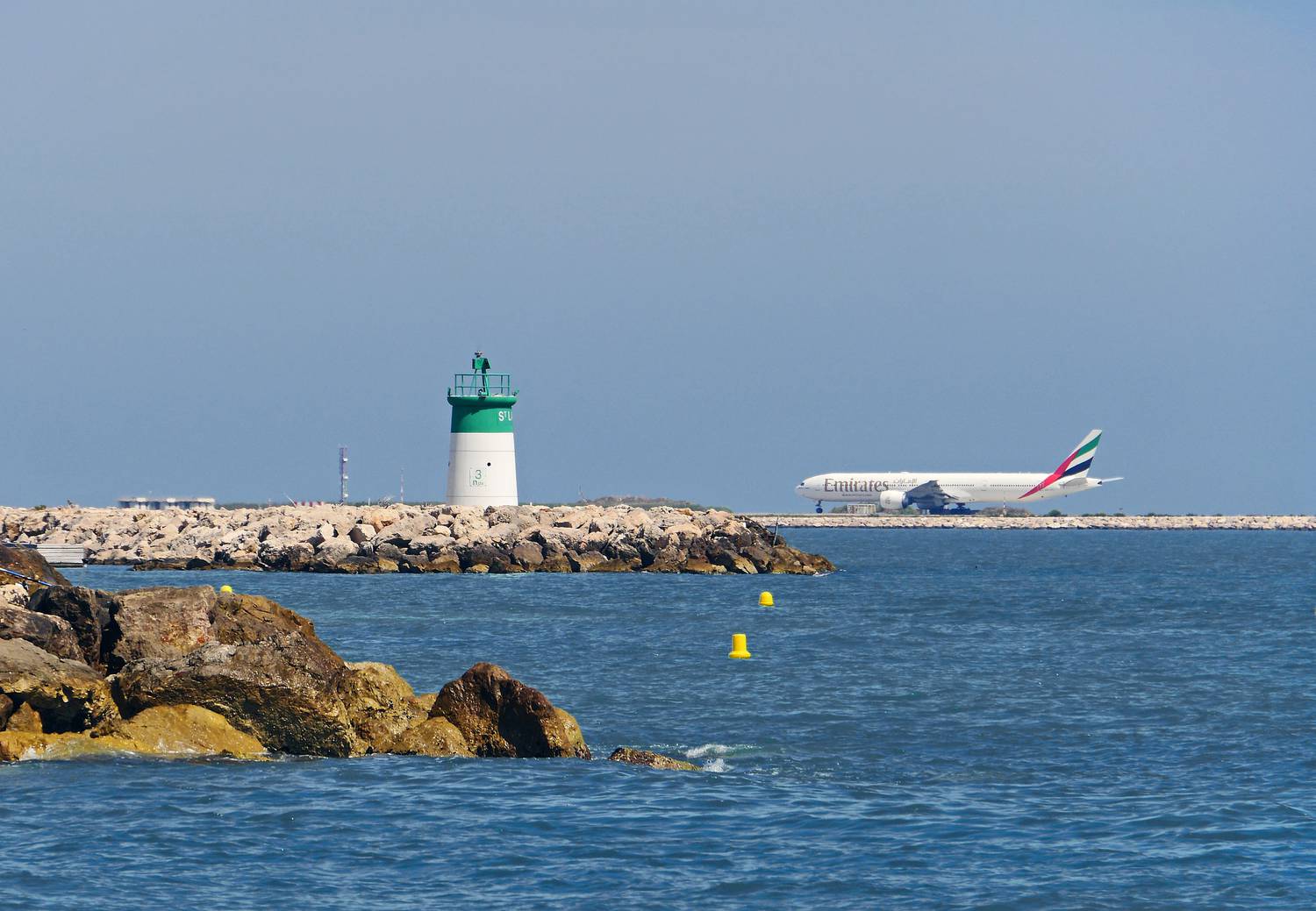 côte azur, aérien