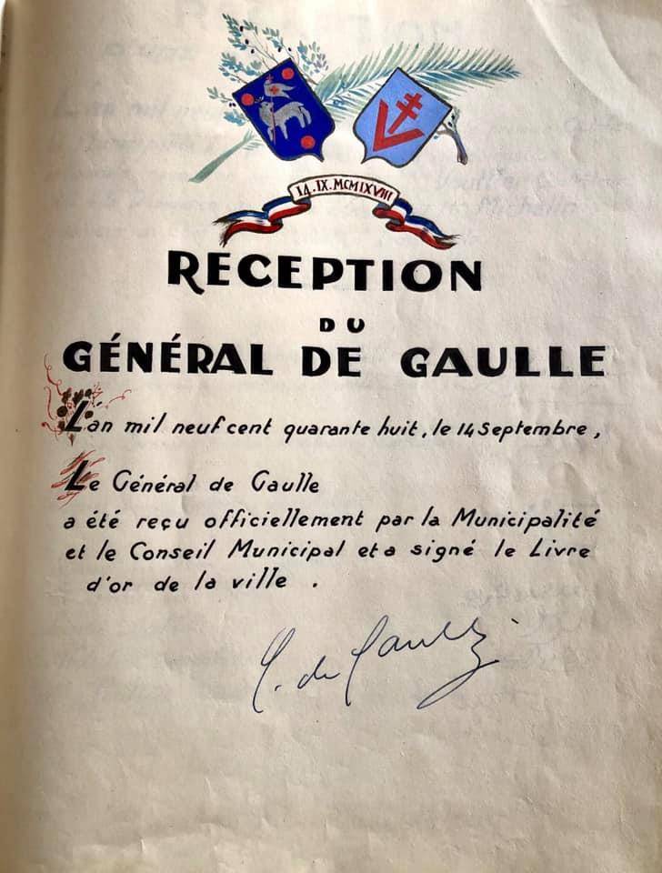 Commémoration du 50e anniversaire de la disparition du Général de GAULLE,