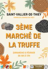 3ème Marché de la Truffe ; Saint Vallier de Thiey