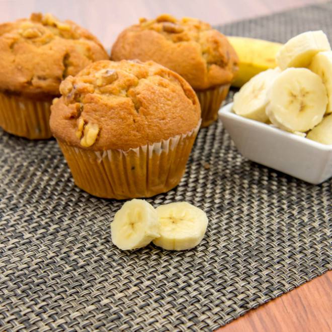 Muffins à la banane