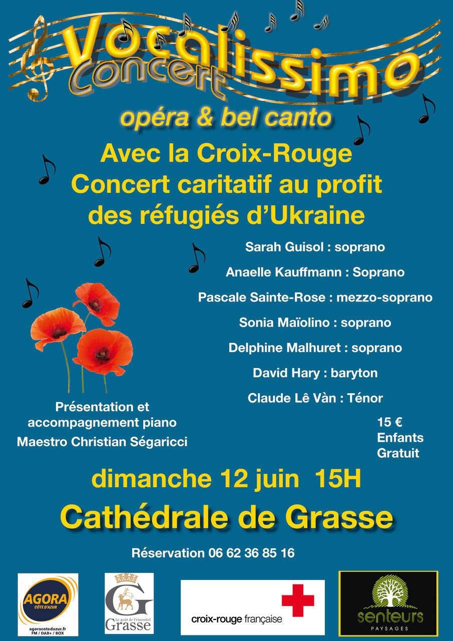 Concert caritatif au Profit des réfugiés d’Ukraine.