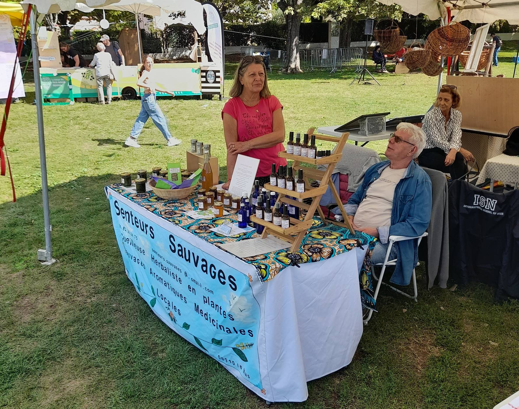 Fête du Parc à Saint-Vallier-de-Thiey ; Jean-Marc Délia ; Anthony Solomone.