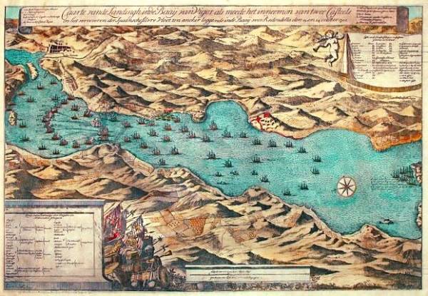 23 octobre 1702, bataille navale de la baie de Vigo.