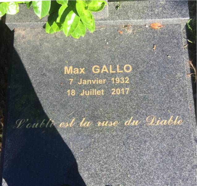 Max Gallo, aussi discret que chaleureux A Spéracèdes