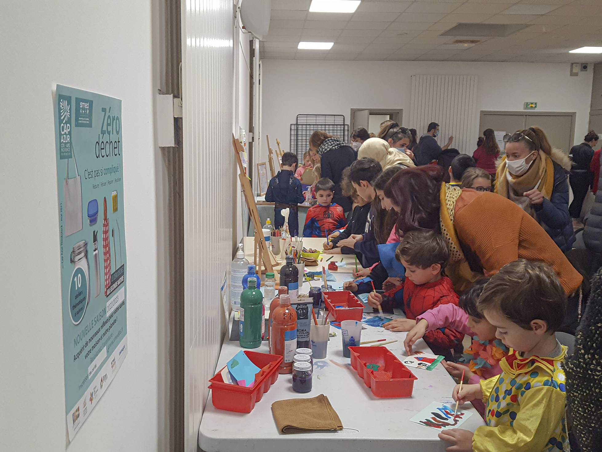 L’école des Super-Héros du Zéro déchet ; SMED ; Grasse ; Jérôme Viaud ;