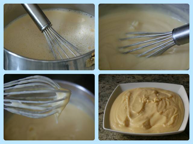 Chaussons crème pâtissière et amandes