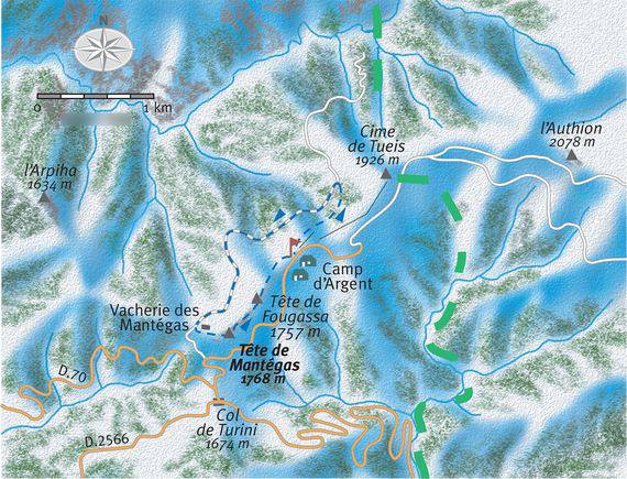 Randonnée raquettes : Circuit de Mantégas ; Alpes-Maritimes ; Loisirs ; Camp d'Argens ; Turini.