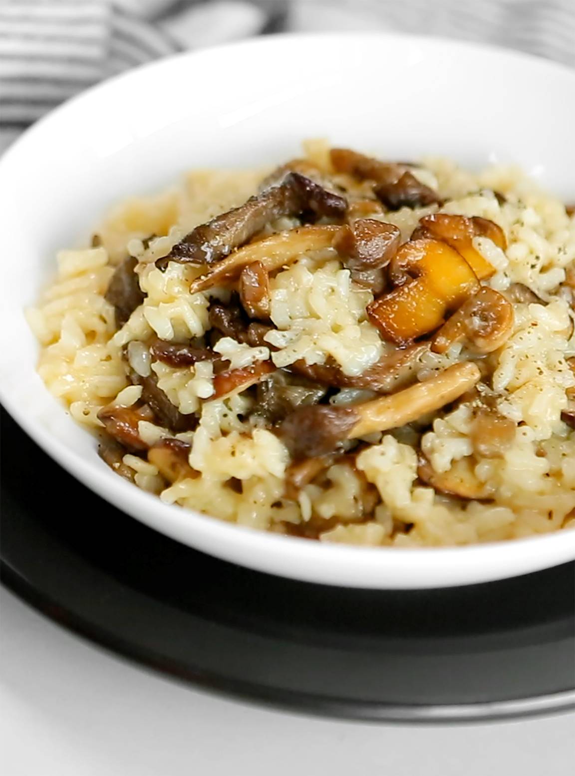 Risotto aux champignons