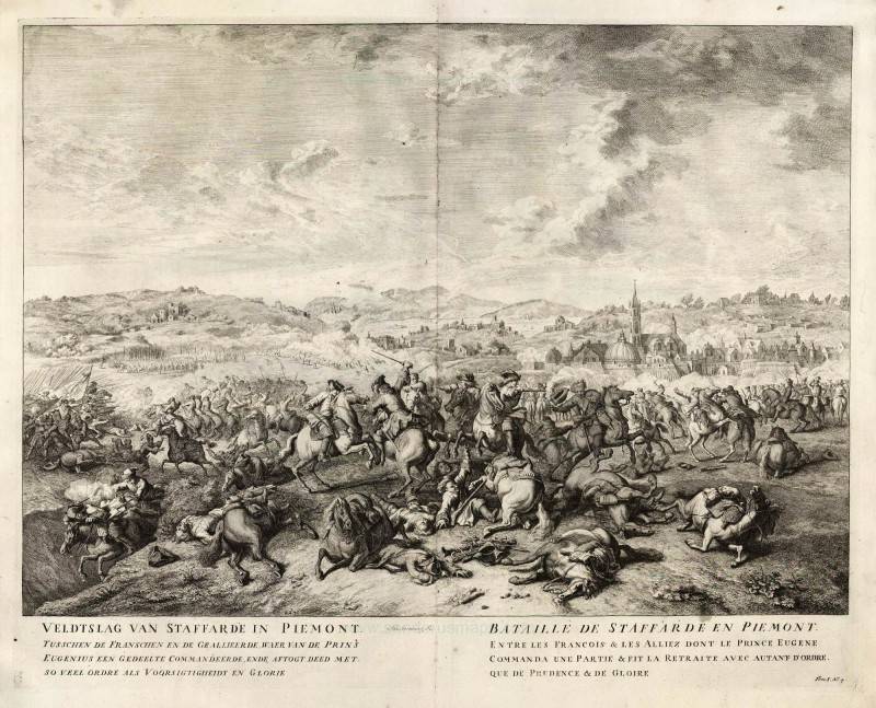 18 août 1690; Bataille de Staffarda;  August 18, 1690; Battle of Staffarda; Louis XIV; duc de Savoie; Victor-Amédée II;